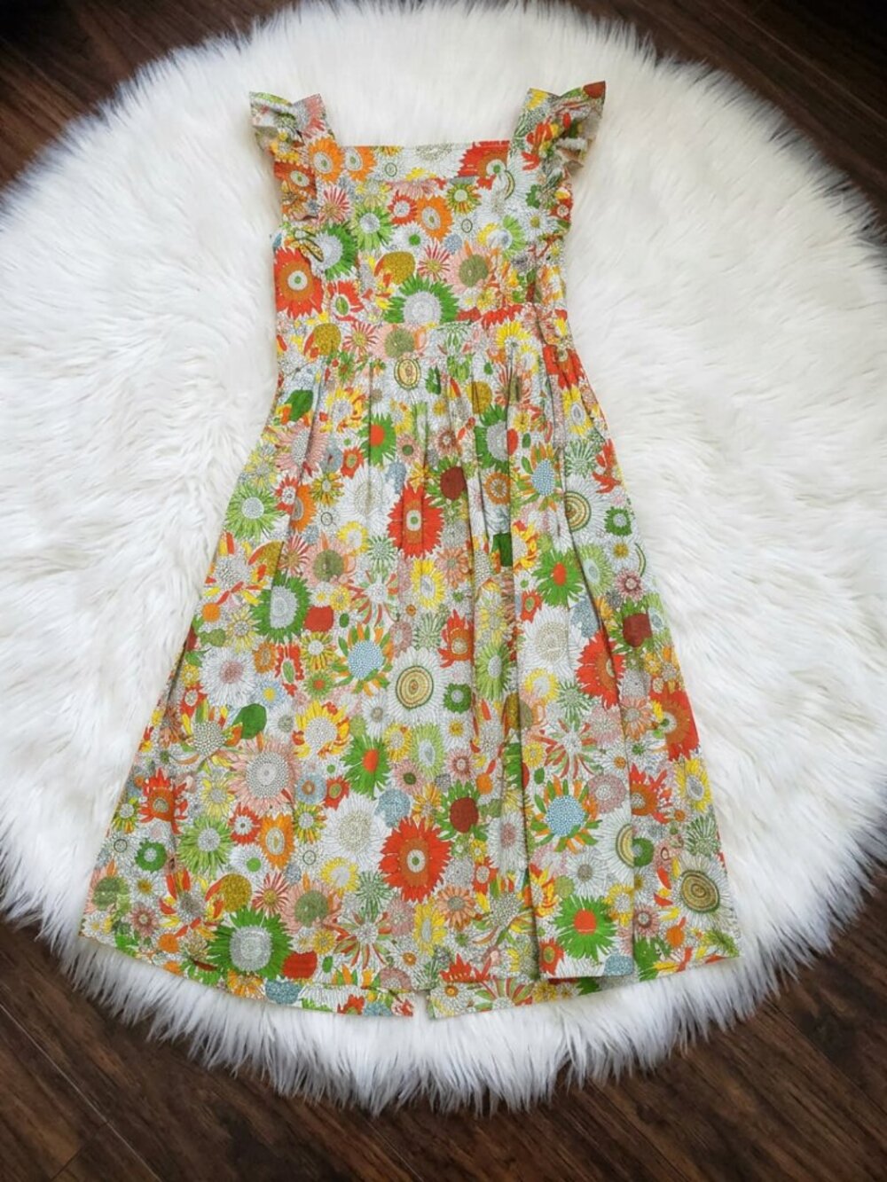 BONTON Capucin Liberty Apron Dress Size 10